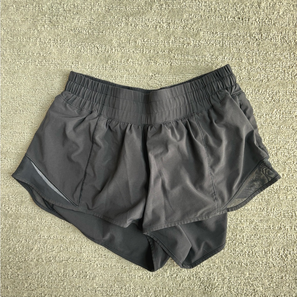 Lululemon Hotty Hot Black Shorts
